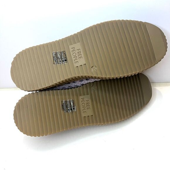 Free People Wimberly Woven Sneakers in Lavender Sz 9.5 NEW in Box - Picture 11 of 14